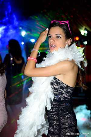 Foto do aniversário de 15 anos da debutante Giovanna