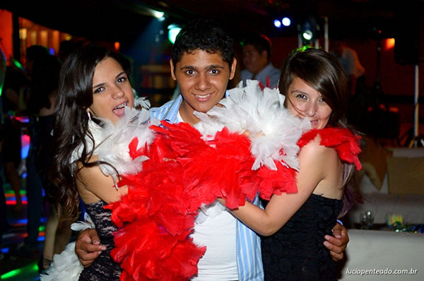 Foto do aniversário de 15 anos da debutante Giovanna