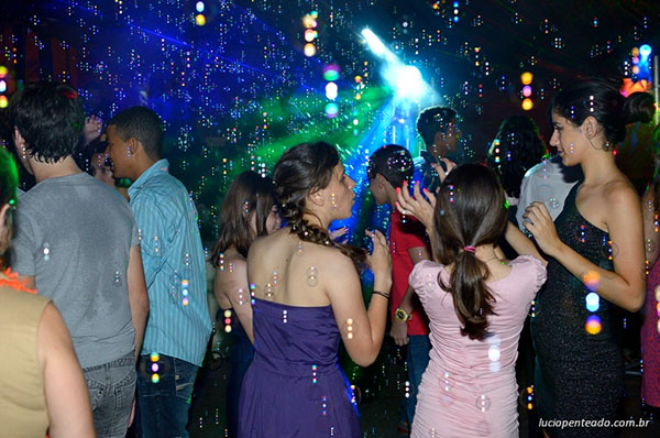 Foto do aniversário de 15 anos da debutante Giovanna