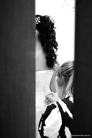 Foto casamento Érica e Cezar
