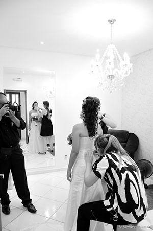 Foto casamento Érica e Cezar