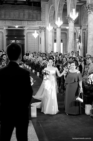 Foto casamento Érica e Cezar