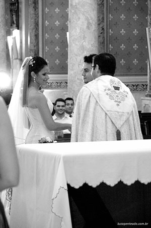 Foto casamento Érica e Cezar