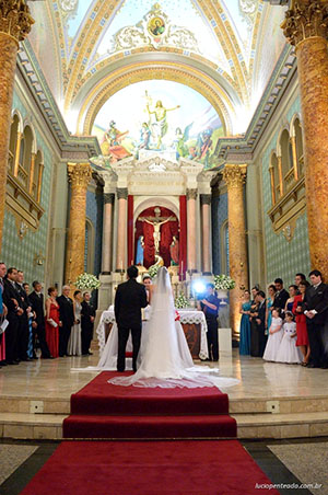 Foto casamento Érica e Cezar