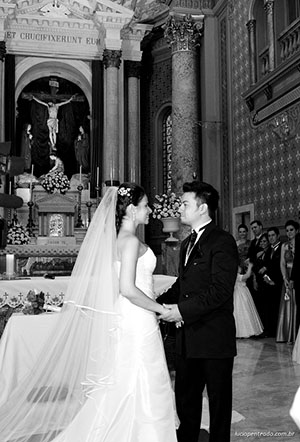 Foto casamento Érica e Cezar