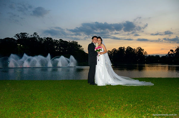 Foto casamento Érica e Cezar