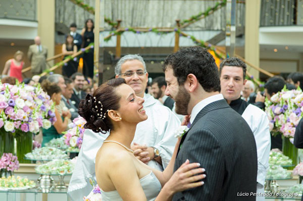 Foto do casamento de Camila e Eduardo