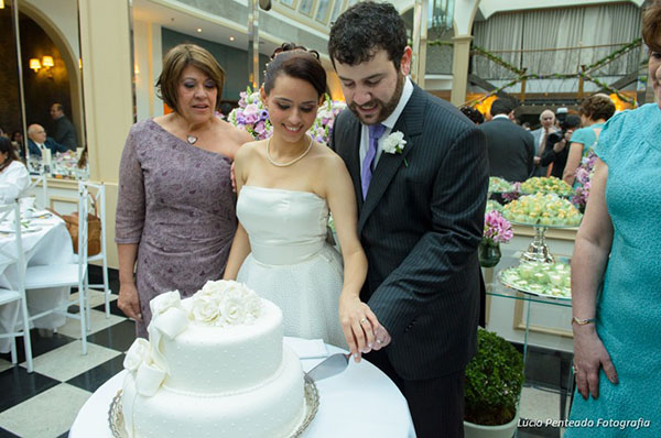 Foto do casamento de Camila e Eduardo