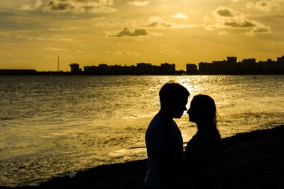 Ensaio romantico em Maceió de Kelen e João Paulo