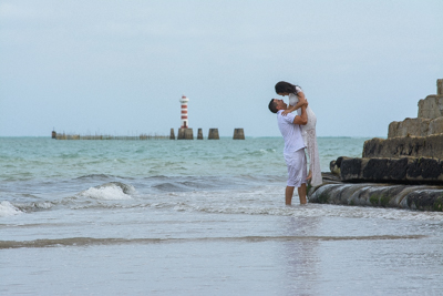 Ensaio romantico em Maceió de Dalice e Marcos